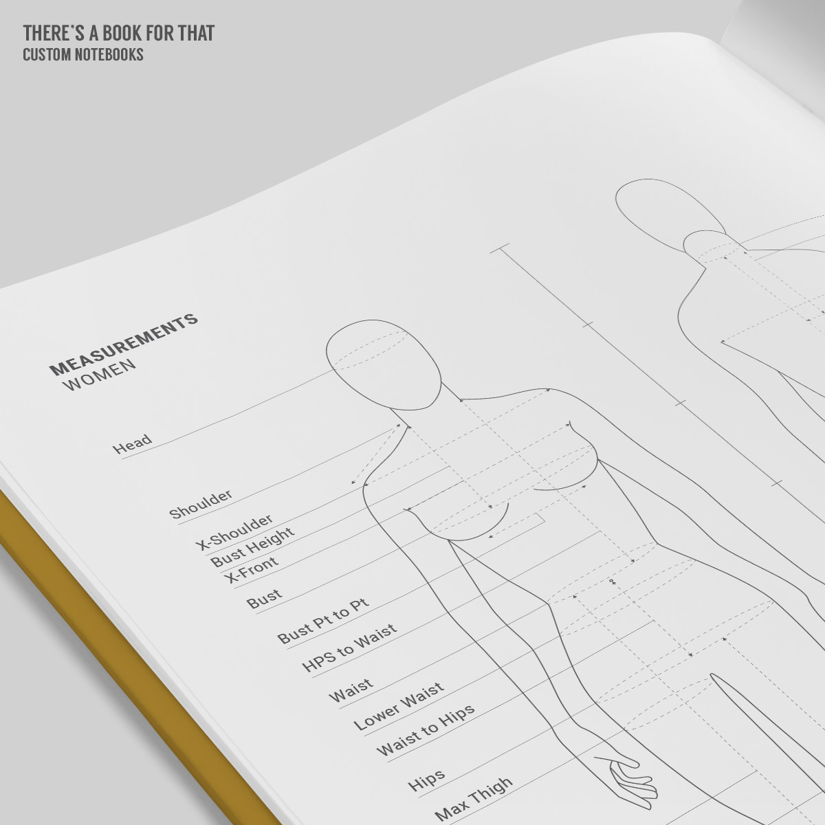 Fashion Design Measurement Chart