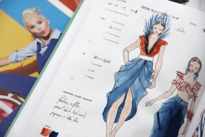 Working with Fashion Design Notebook