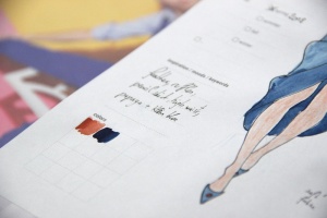 Working with Fashion Design Notebook