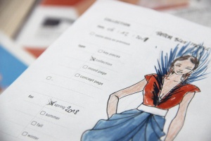 Working with Fashion Design Notebook