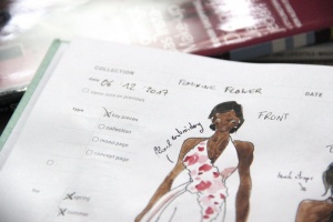 Working with Fashion Design Notebook