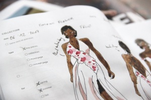 Working with Fashion Design Notebook