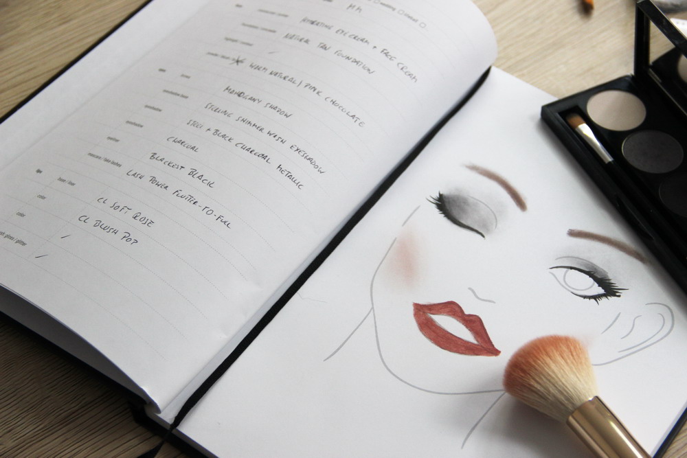 There's a book for that - Makeup Notebook