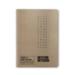 B-110_Notation Notebook_Stationery_Top