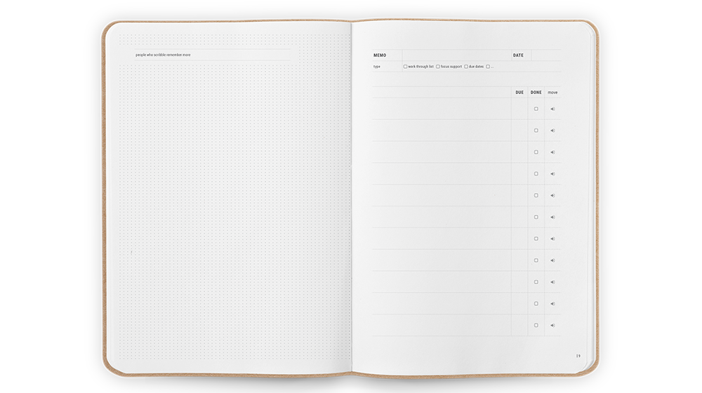 B-104_Memos-Organization-Notebook There's a book for that - Memos Organization Notebook