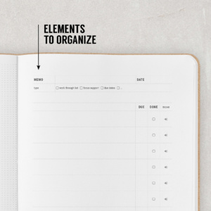 B-104_Memos-Organization-Notebook