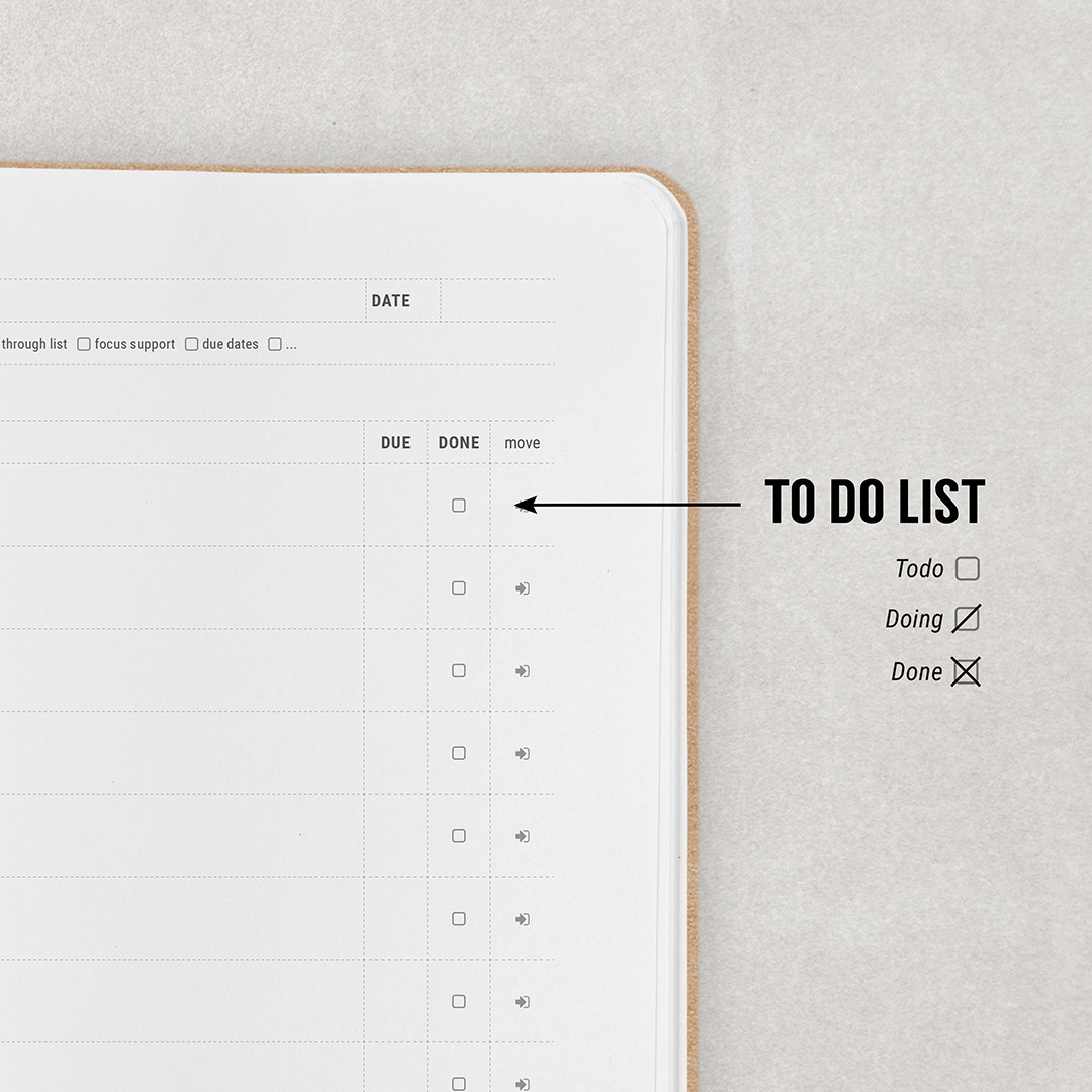 There's a book for that - Memos Organization Notebook